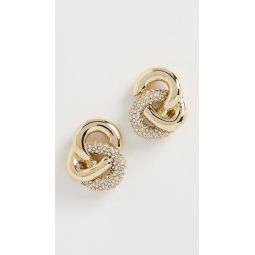 Knotted Stud Earrings
