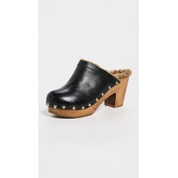Woodpecker Shearling Clogs