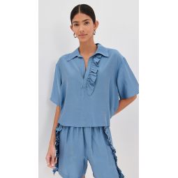 Luna Frill Short Sleeve Shirt