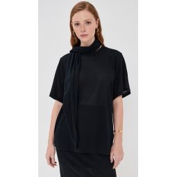 Ludo Sheer Cotton Crepe Tee
