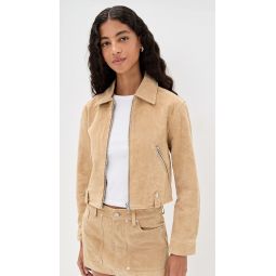Cinnamon Crunch Suede Jacket