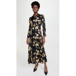 Satin Button Down Dress
