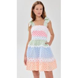 Jade Short Vichy Multi Dress