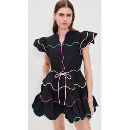 Baba Cay Black Short Dress