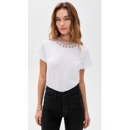 Pearl Rhinestone Necklace Danielle Tee