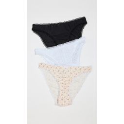High Rise 3 Pack Briefs