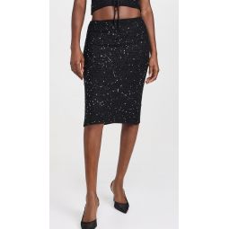 Miki Sequin Knit Skirt