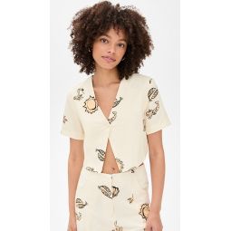 Shirt In Low Tide Print