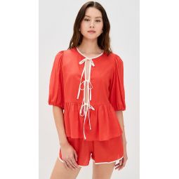 Tie Front Blouse