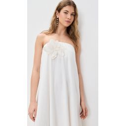 Flower Det. Maxi Dress