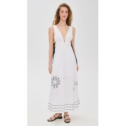 Iara Embroidered Maxi Dress