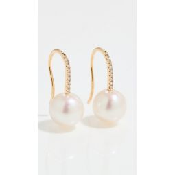 Pearl Ball Drop Earrings