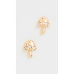 Mini Magic Mushroom Stud Earrings