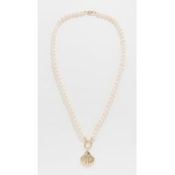 14k Pearl Enhanced Necklace