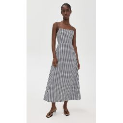 Textured Gingham Dress