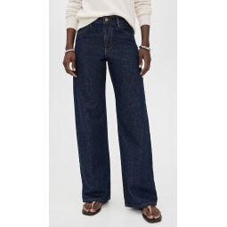 Relaxed Straight Leg Jeans