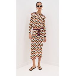 Safi Pesca Pencil Skirt