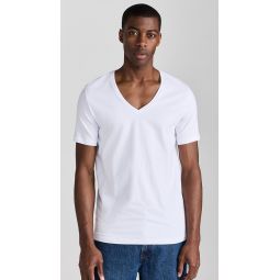 Cotton V Neck Tee 2 Pack