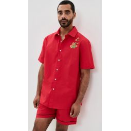 Kenan Embroidered Short Sleeve Shirt