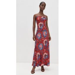 Luang Red Maxi Dress