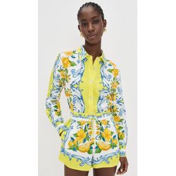 Sicily Scarf Off White Shirt