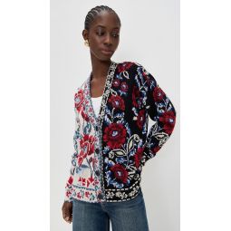 Mixed Valentina Black Knit Cardigan