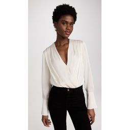 The Date Blouse Thong Bodysuit