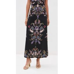 Bastien Silk Skirt