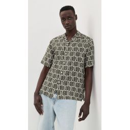 Roberto Palmeira Printed Linen Shirt