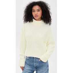 Chunky Knit Mock Neck Sweater