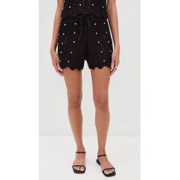 Joe Crystal Pointelle Shorts
