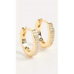 Wilder Shimmer Bar Huggie Earrings