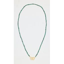 Power Gemstone Long Beaded Necklace