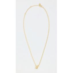 Heart Padlock Interlocking Necklace