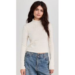 Popcorn Top In Cashmere Blend