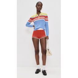 Racer Cashmere Shorts