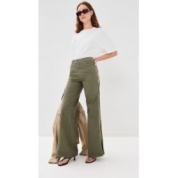 Zipped Wide Pants