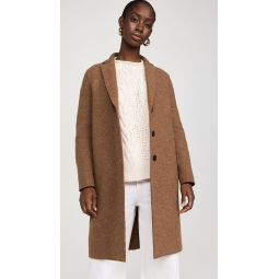 Boiled Wool Overcoat