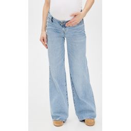 The Maternity Wide Leg Jeans