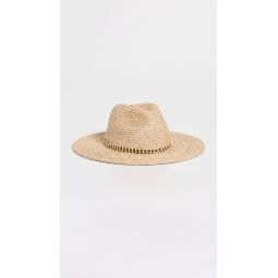 Raffia Braid Continental Hat