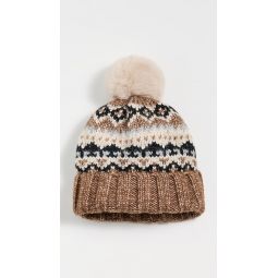 Fair Isle Pom Beanie