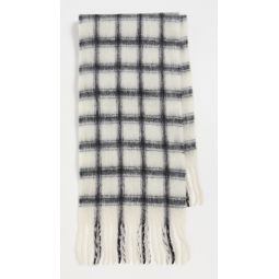 Warm Window Plaid Scarf
