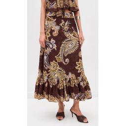 A-Line Ankle Length Skirt