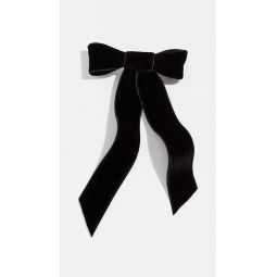 Velvet Bow Barrette
