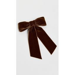 Velvet Bow Barrette