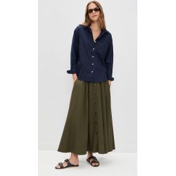 The Knit Waist Swing Skirt