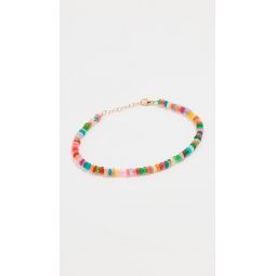 Rainbow Smooth Large Opal Bracelet