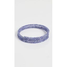14k Tanzanite Triple Stack Bracelet