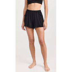 Ribbed Jersey Shorts