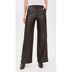 The Mia Vegan Leather Trousers